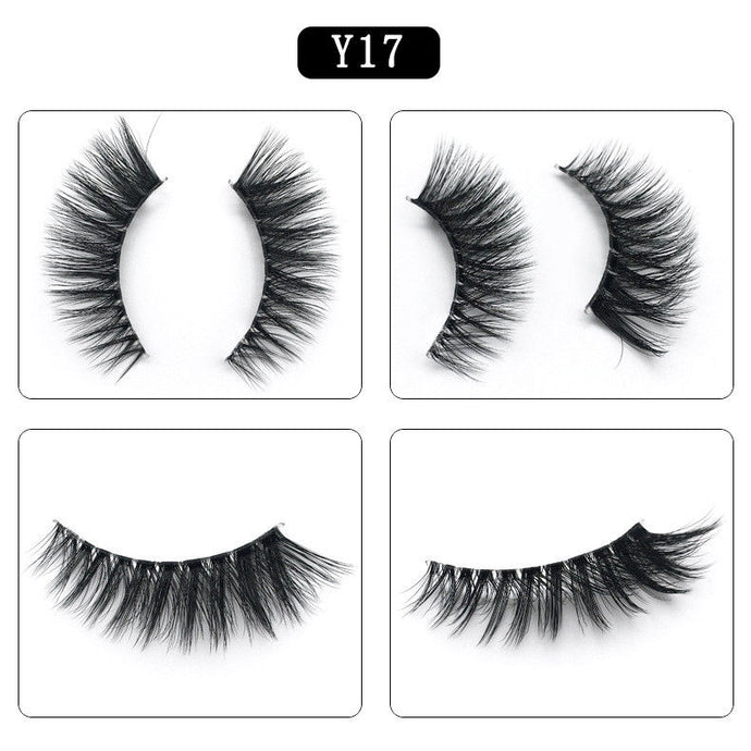 3D MINK HAIR EYELASH 3D Y17